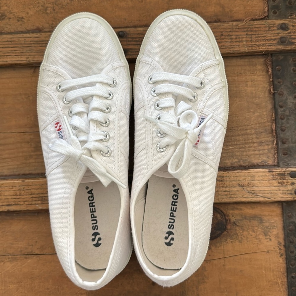 White sneaker